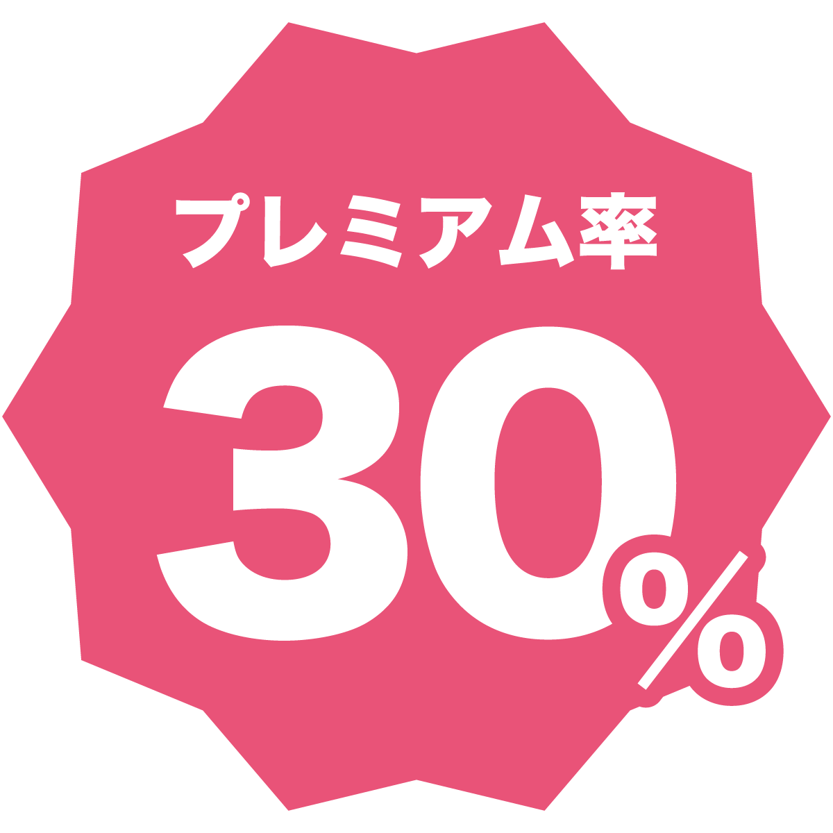 プレミアム率！